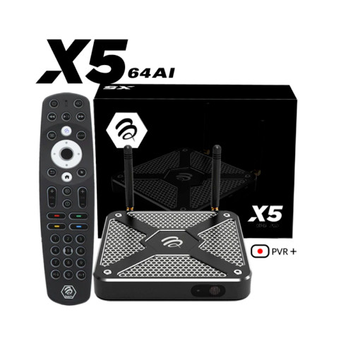 Buzz TV X5 Android 11 Box, 4K Ultra High Definition – ACCESSORY OF YOUR CHOICE
