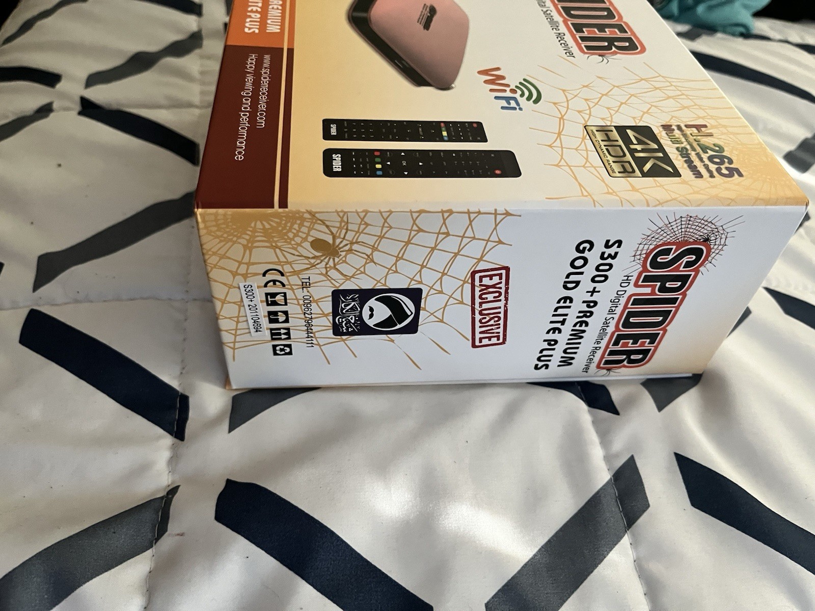 Spider Arabic Receiver سبايدر HD Digital Satellite Receiver Same Day Shipping