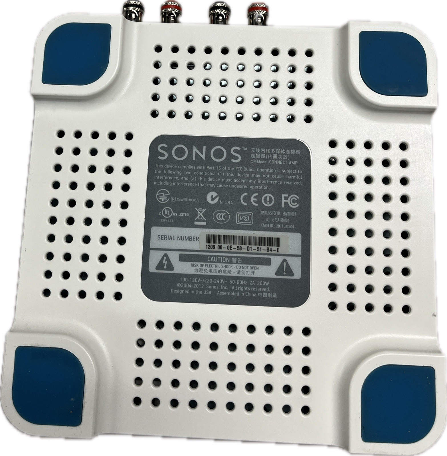 Sonos Connect:AMP S1 Digital Music Player