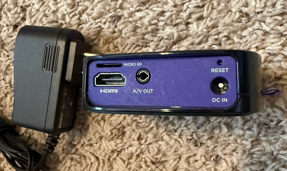 Electronics Roku 2 XS Player Model 3050X And Power Adapter No Remote