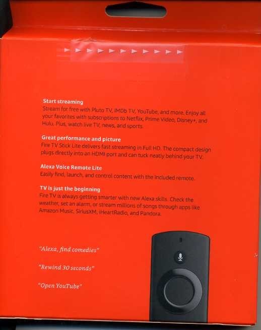 NEW Amazon Fire TV Stick lite Streaming Media Player+ Remote firestick #569