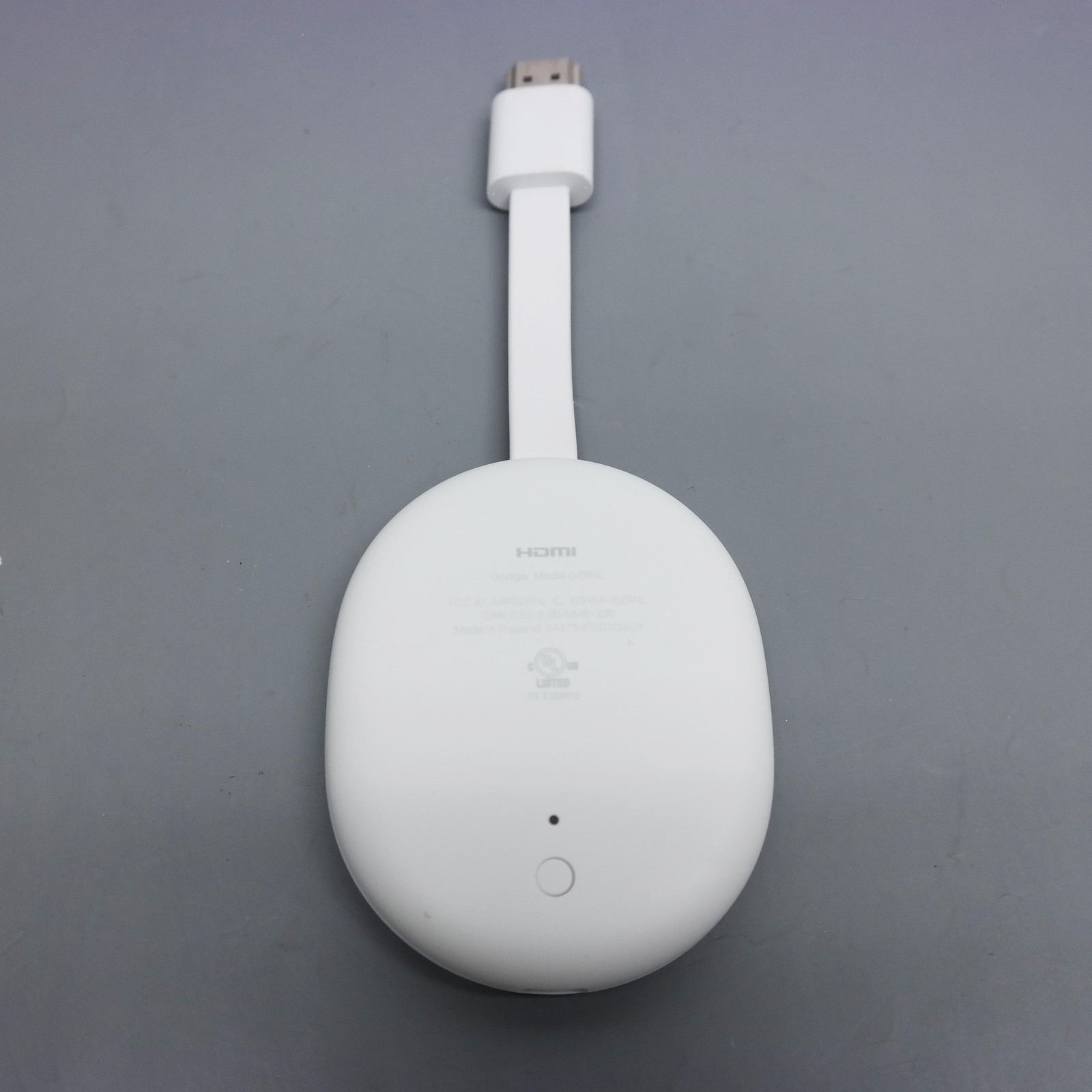Google 4K Chromecast with Google TV GA01919-US – Snow