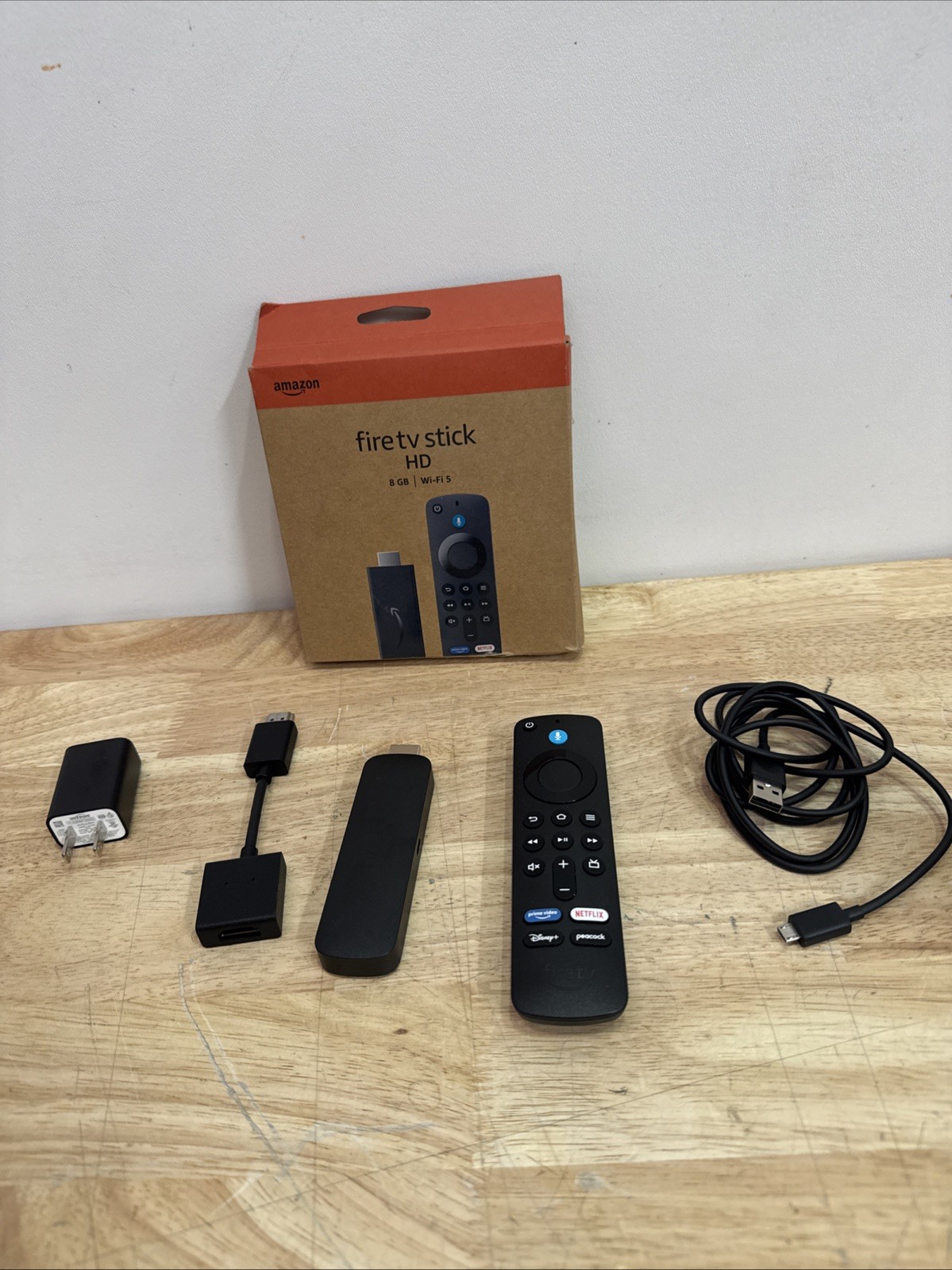 Amazon Fire TV Stick HD (newest model)-8 GB, Wi-Fi 5, Full HD 1080p, HDR, Alexa