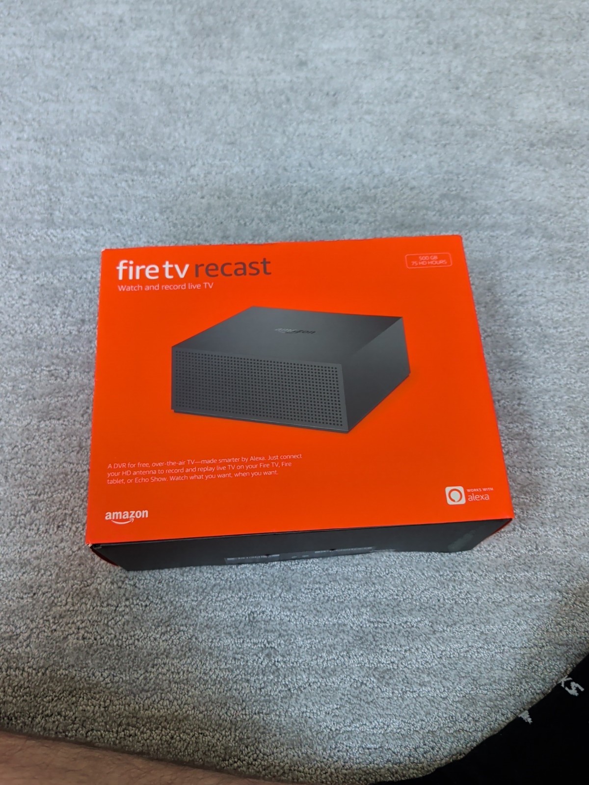 Amazon Fire TV Recast 500GB Over-the-Air DVR