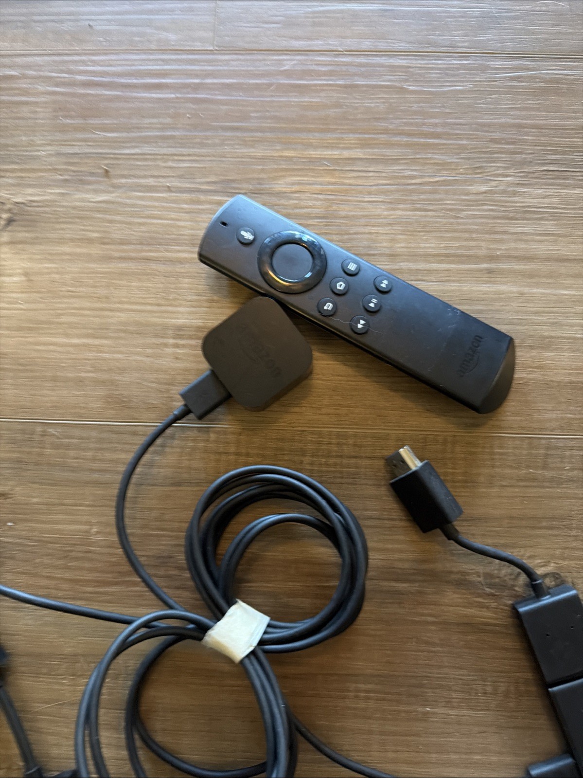 Amazon Fire TV Stick with Alexa Voice Remote Black Model LY73PR WORKS + One