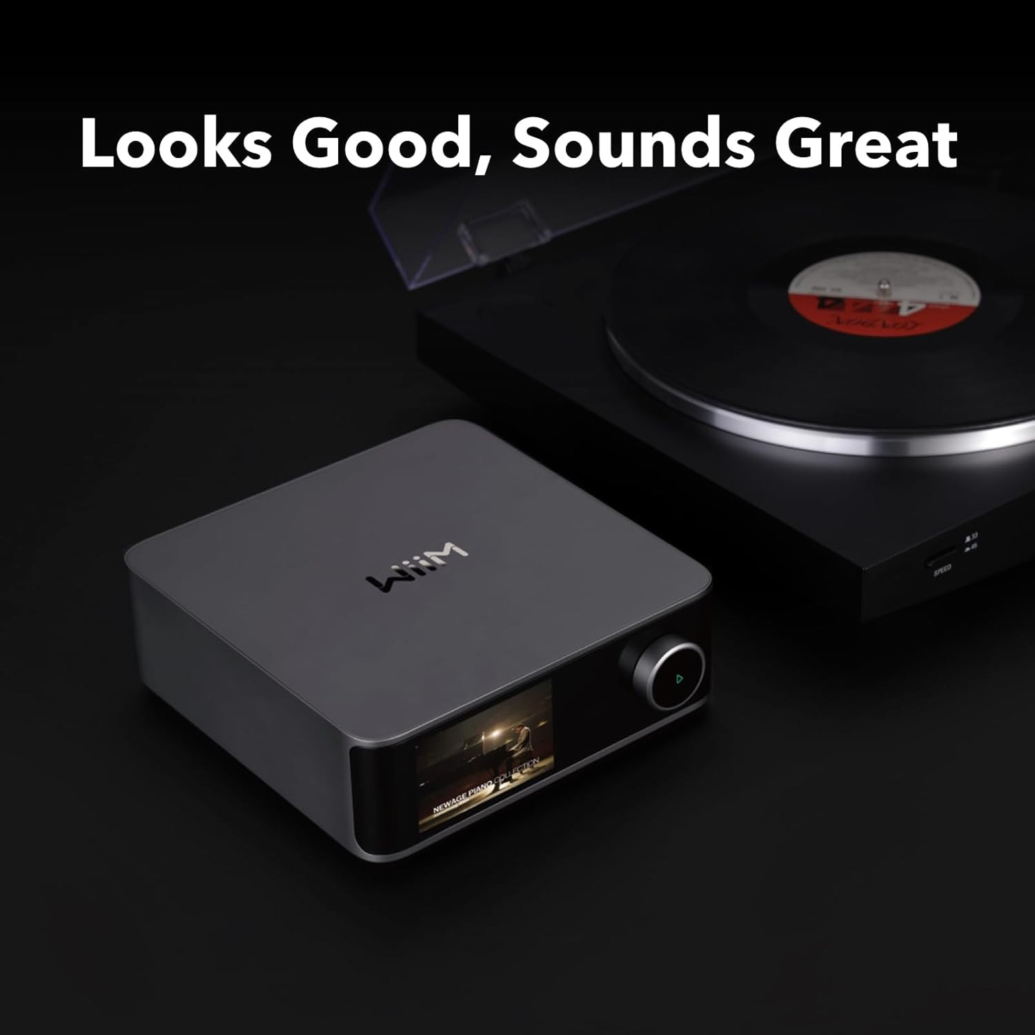 Ultra Music Streamer & Digital Preamp | 3.5″ Touchscreen, Compatible with Google