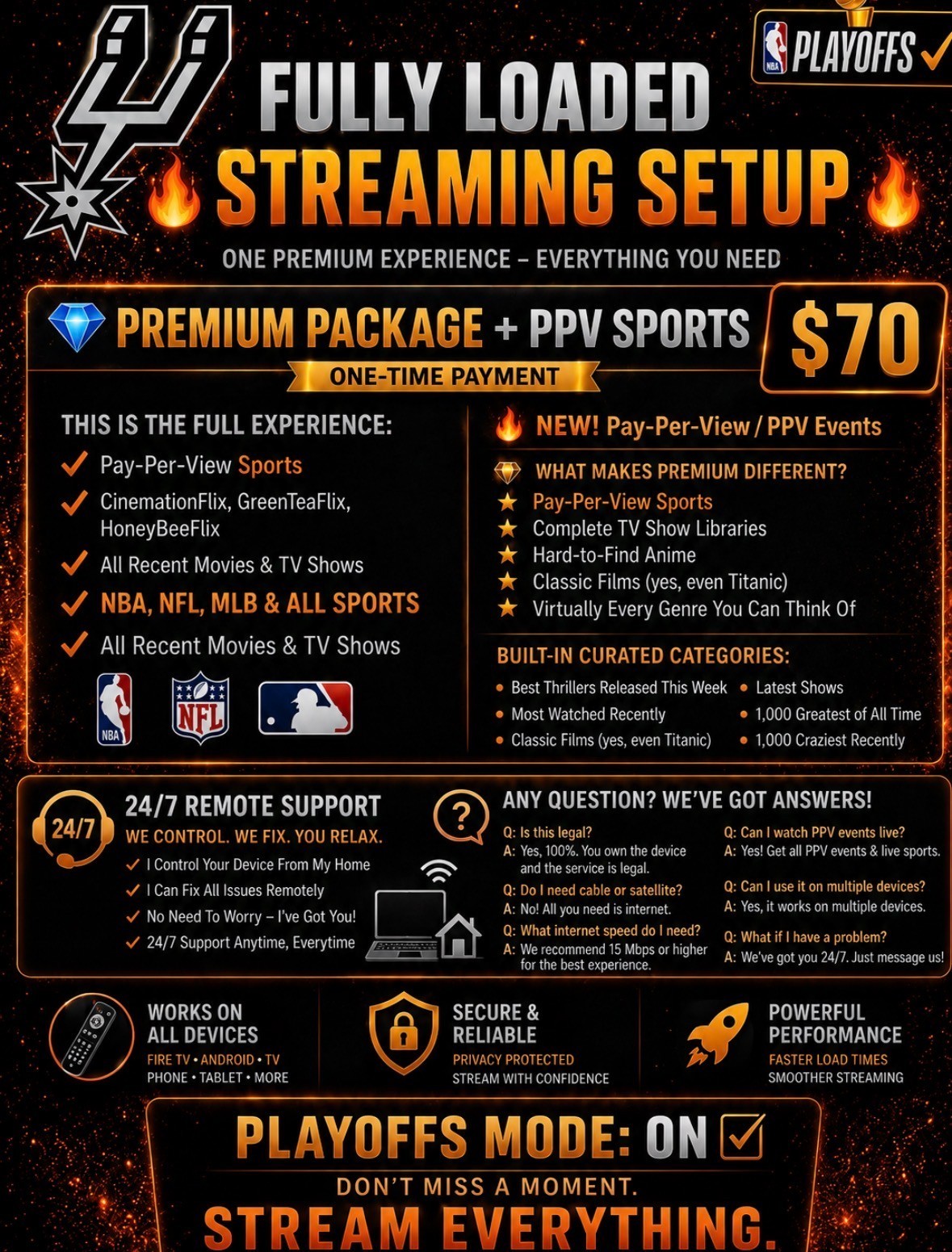 ONN Streaming Stick Unleashed Onn FHD – Movies TV Shows Sports