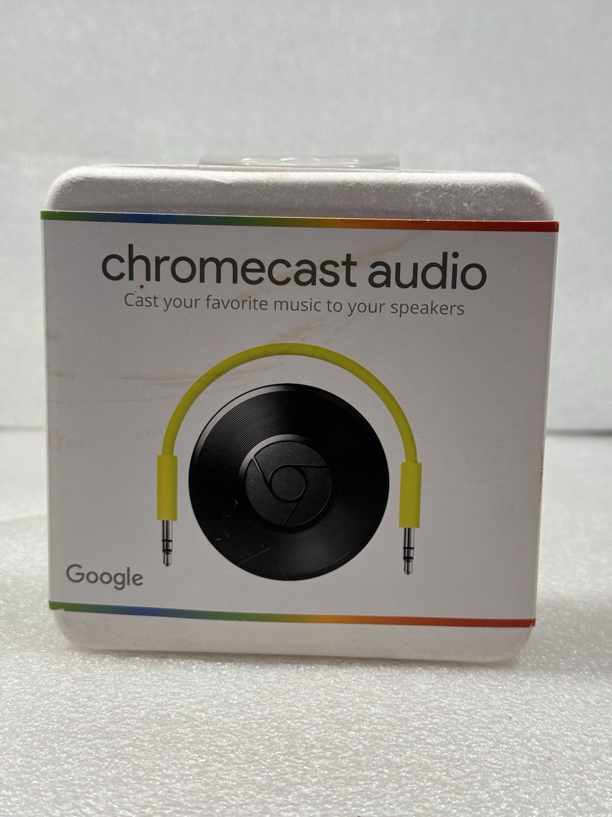Google Chromecast Audio Media Streamer RUX-J42 – NEW