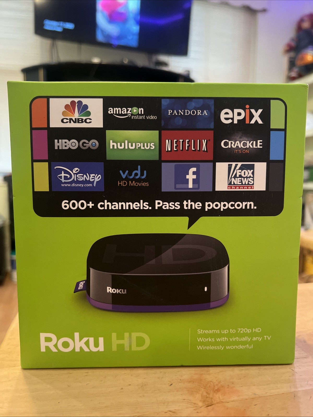 Roku HD (2nd Generation) Streaming Media player SKU/Model# 2500R