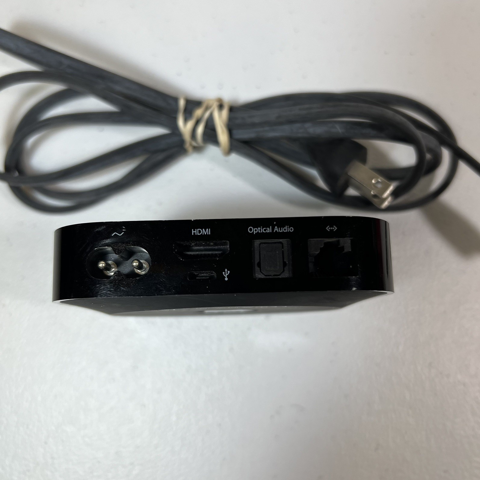Apple TV 3rd Generation A1469 Streaming Box HDMI Tested No Remote W/Cable