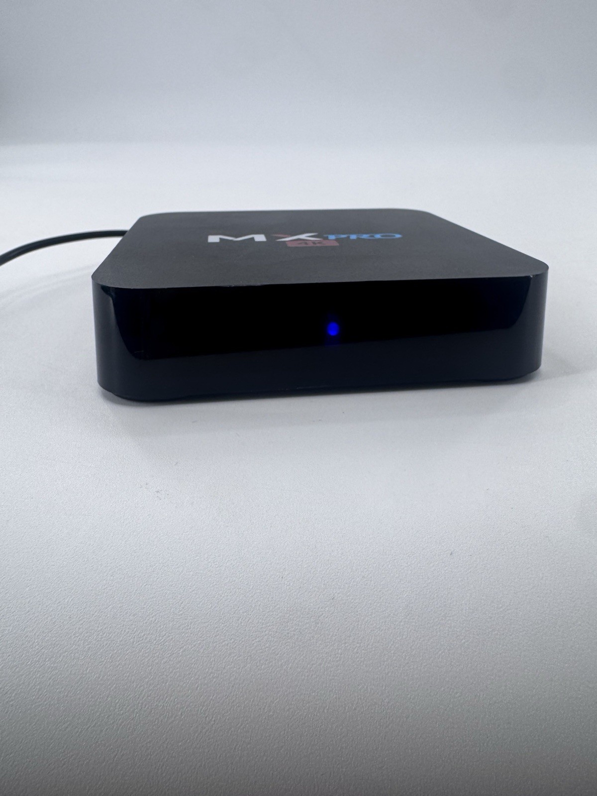 MXQ Pro Android TV Smart Media Streamer Box & Power Adapter