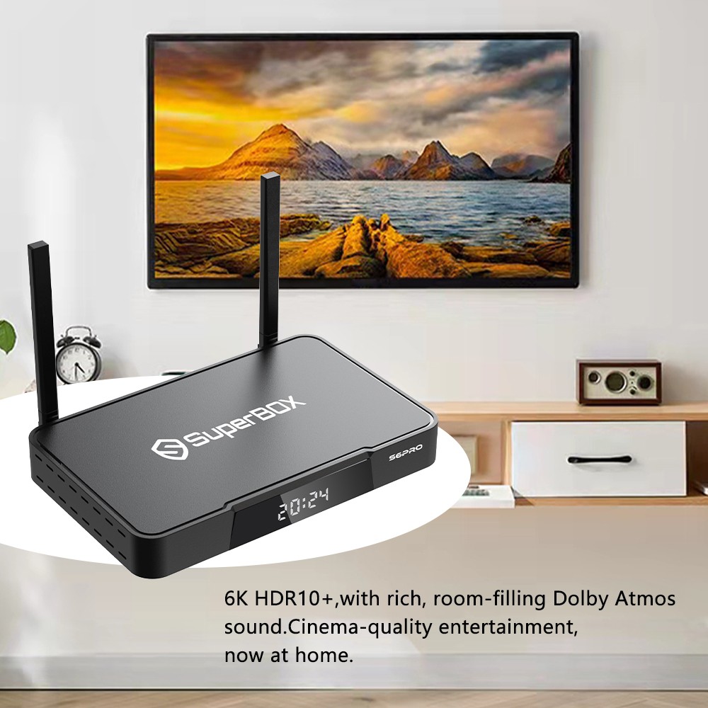 New SuperBox S6 Pro BOX – Authorized Distributor – Free Shipping Message To Me