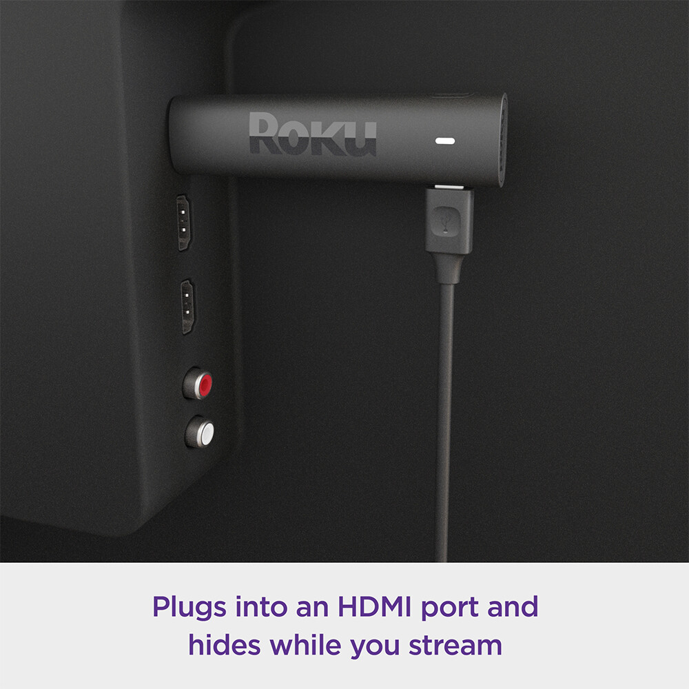 Roku 3820R2 4K Streaming Stick with Voice Remote