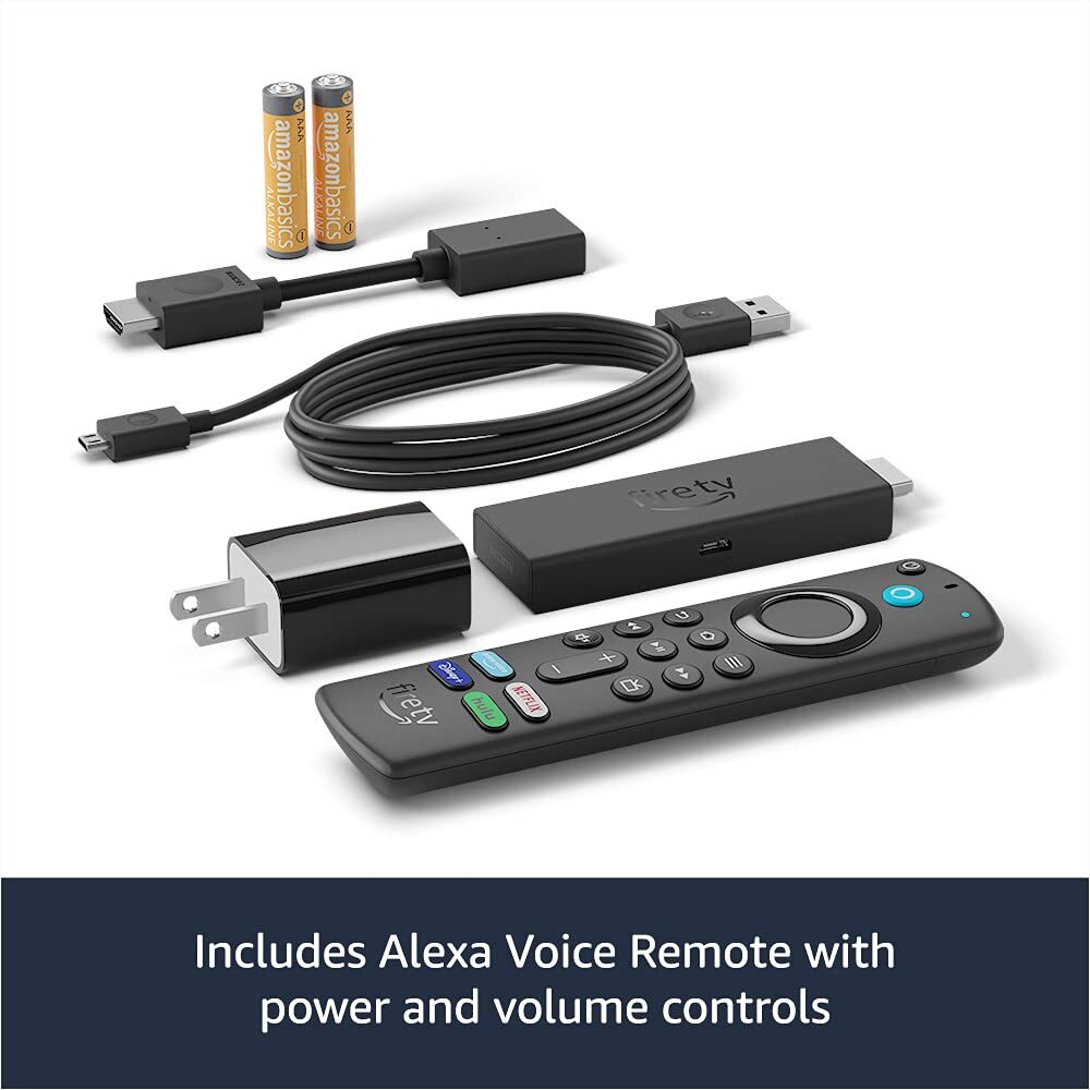 Fire TV Stick 4K Max streaming device Wi-Fi 6 Alexa Voice Remote (includes TV…