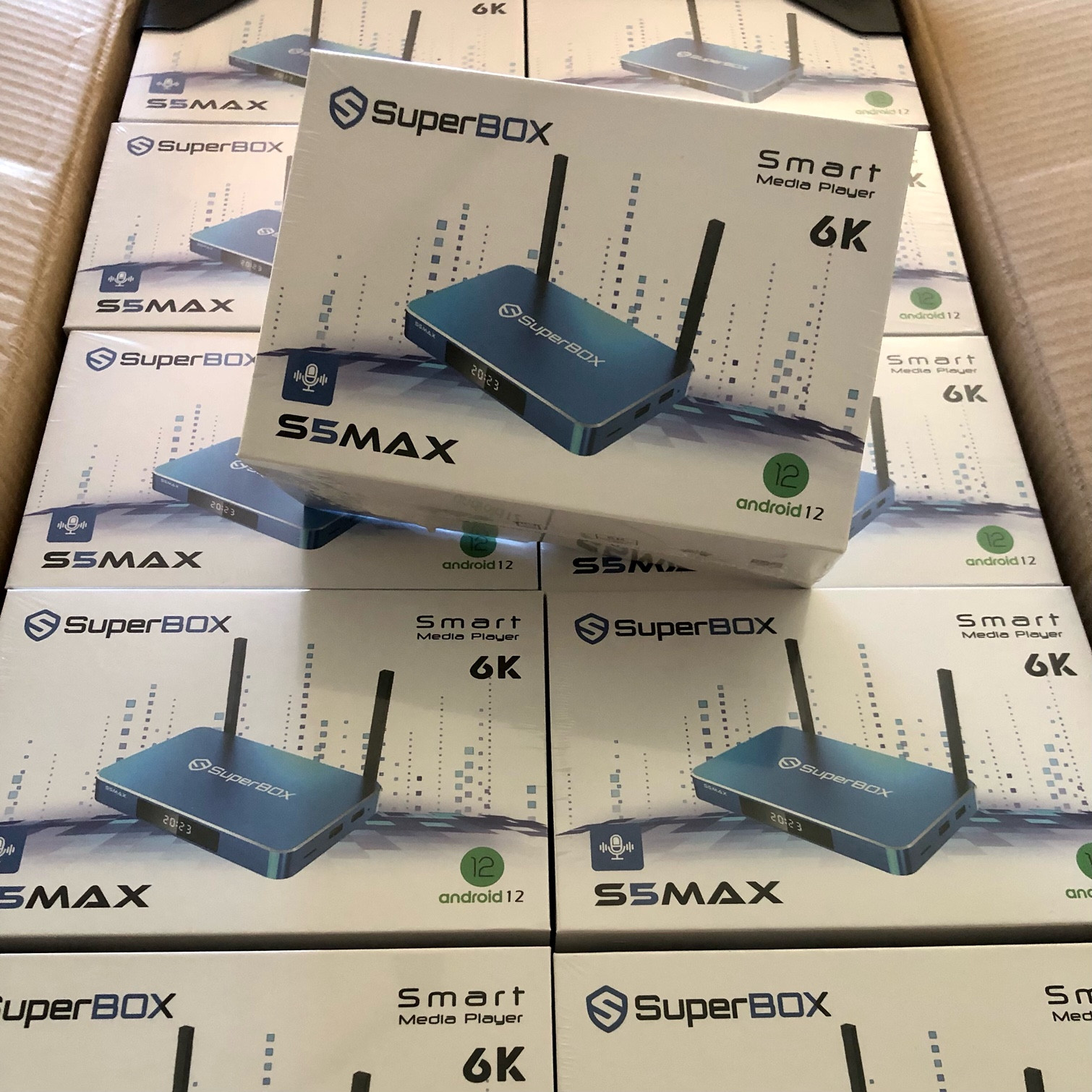 New Certified Authentic Superbox S5 MAX, plus FREE shipping & TV Stand Included!