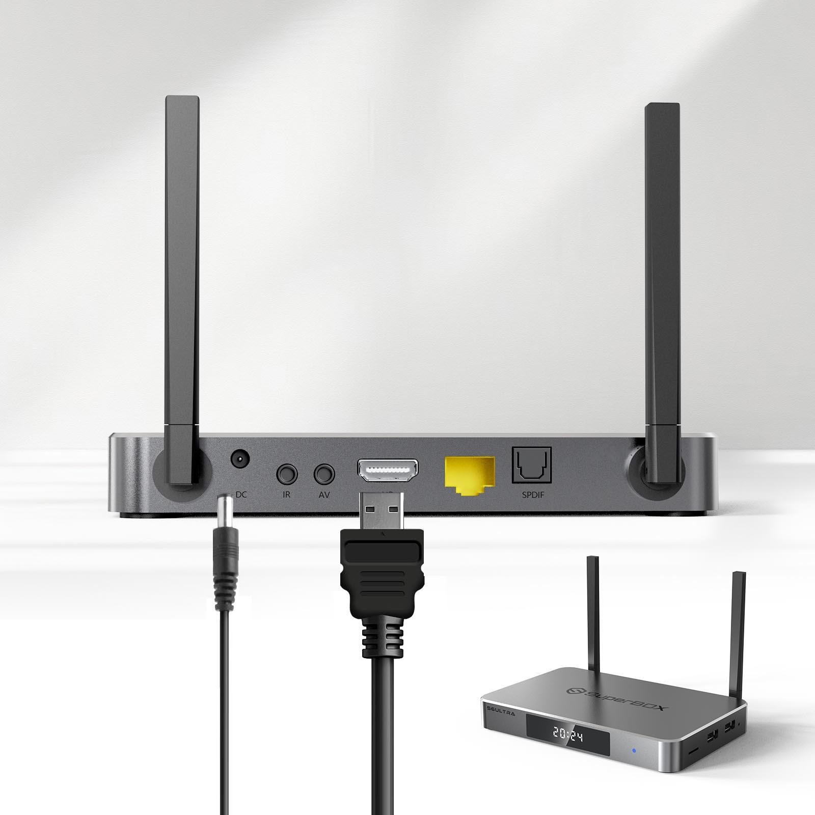 New SuperBox S6 Ultra TV BOX New 128G Large Memory Message Have To Surprise