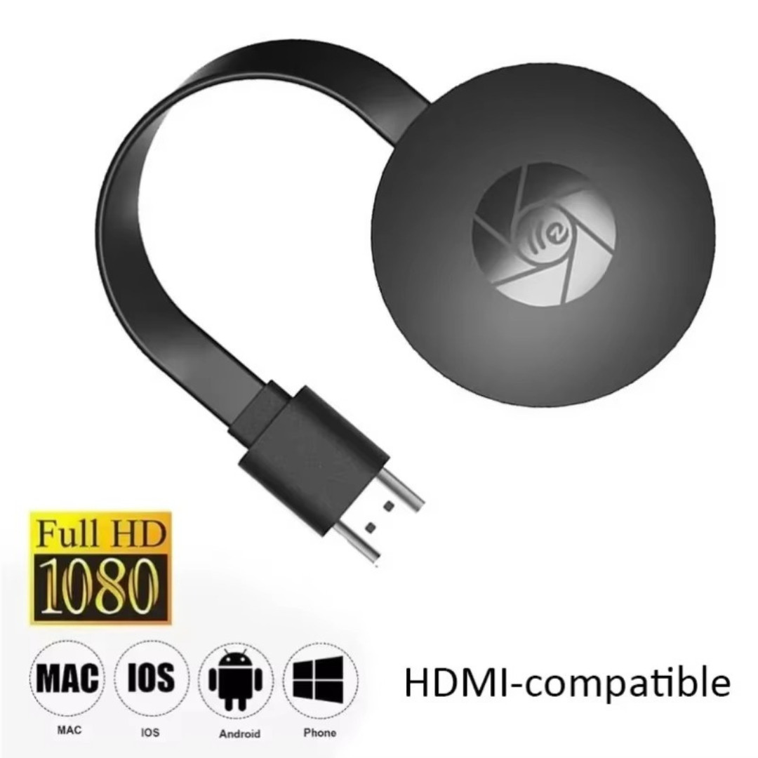 For Chromecast Google Wireless HDMI-Compatible HD Display Media Streaming_Video