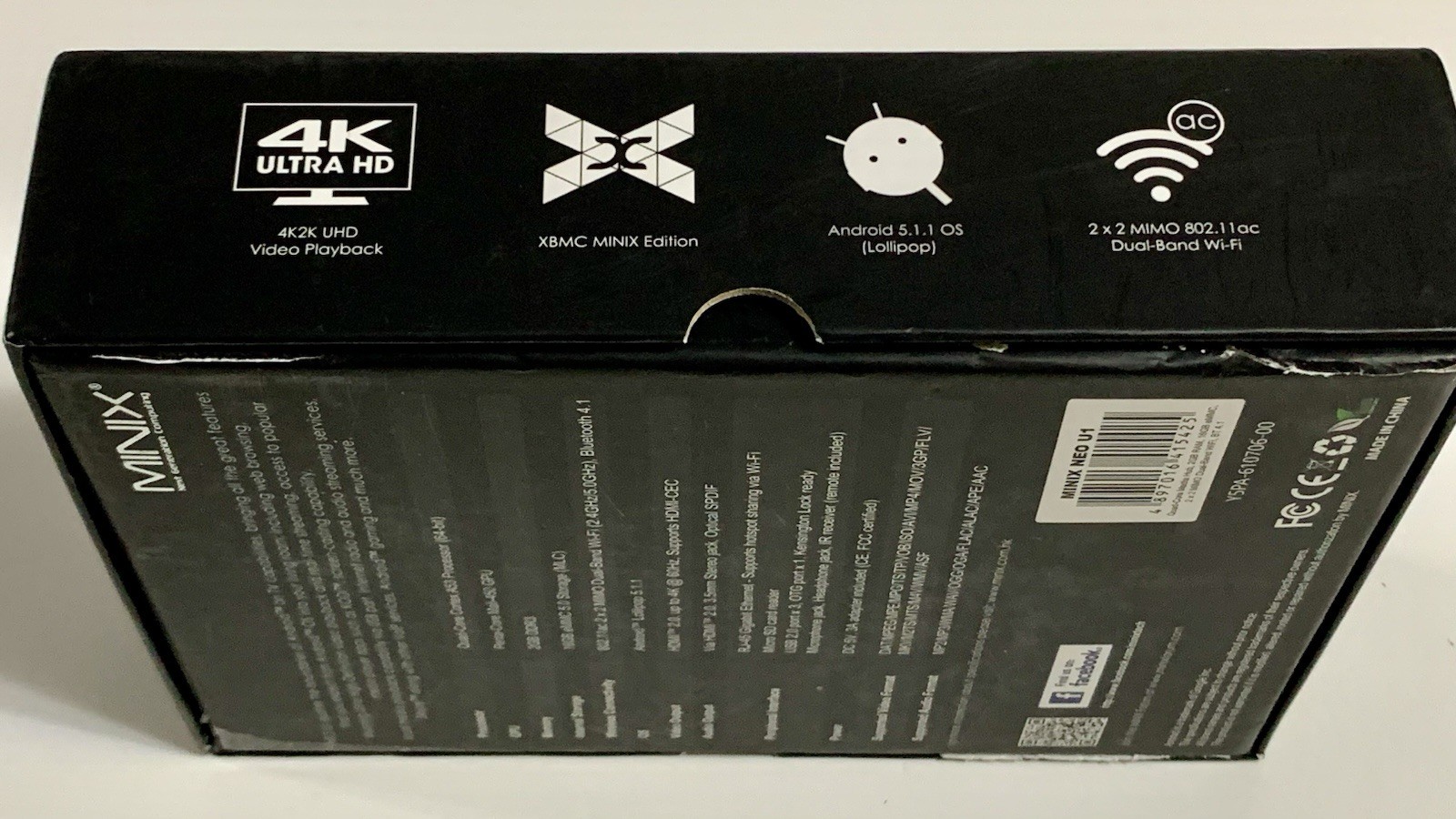 Open-Box Minix NEO U1 64-Bit Quad Core 4K Media Streaming Hub For Android