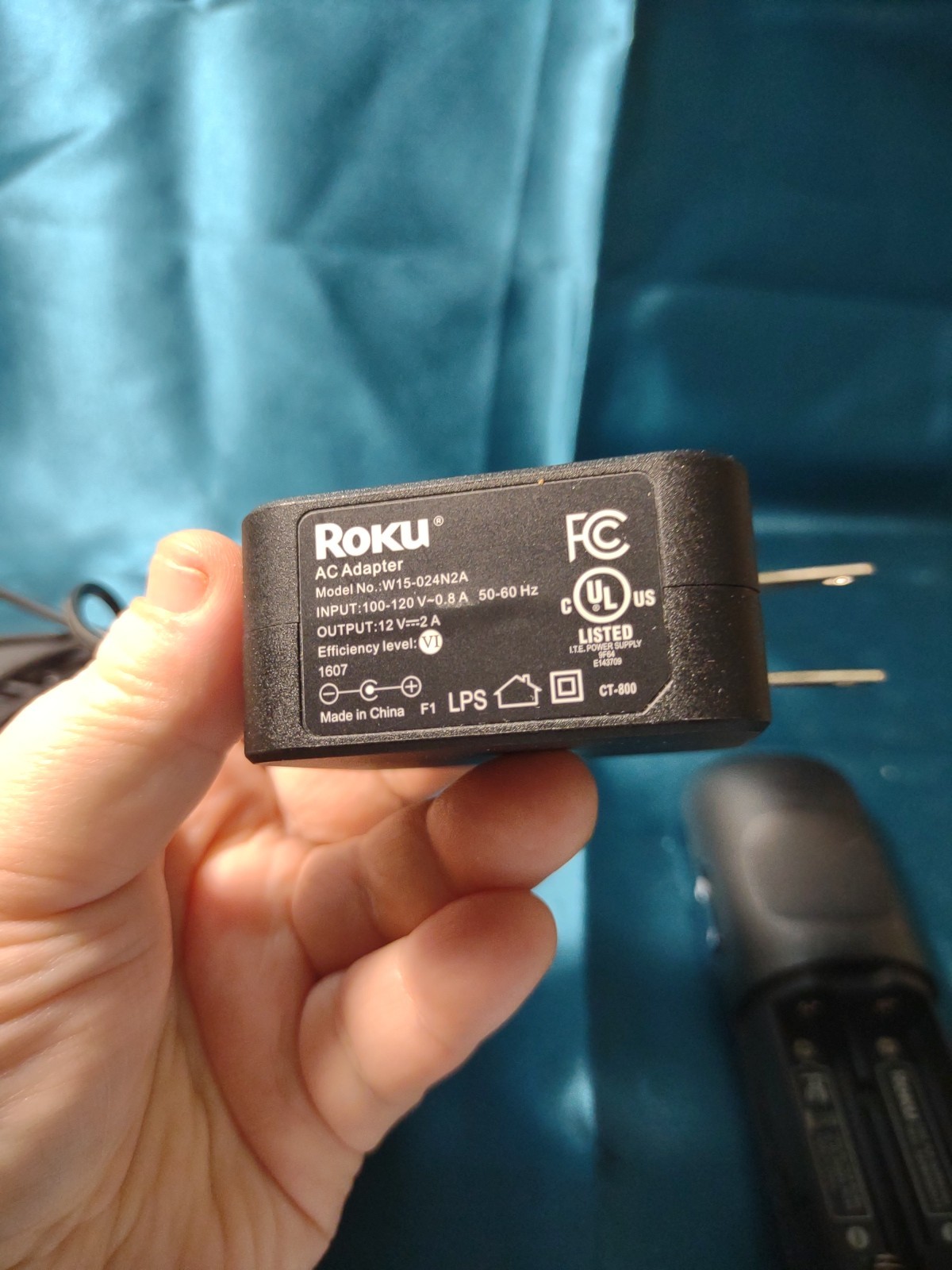 Roku 4 (4th Generation) Media Streamer 4400X W/Power Adapter, Remote (READ DESC