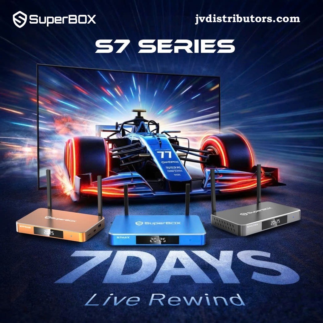 2026 SUPERBOX S7 PRO Android TV Box – Easy to Use – FREE Setup Authorized Sales