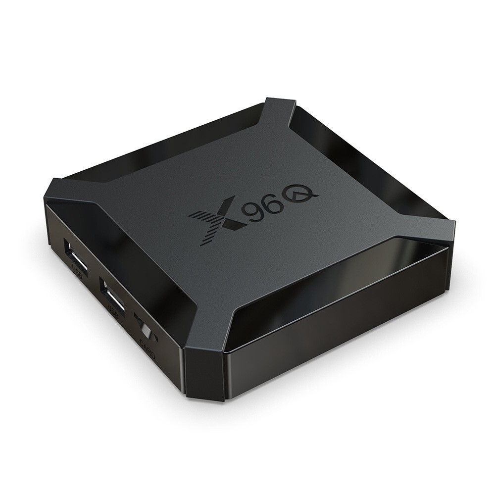 X96Q 1GB/2GB 8GB/16GB Android 10.0 TV Box Allwinner H313 Quad Core 4K 2.4G Wifi