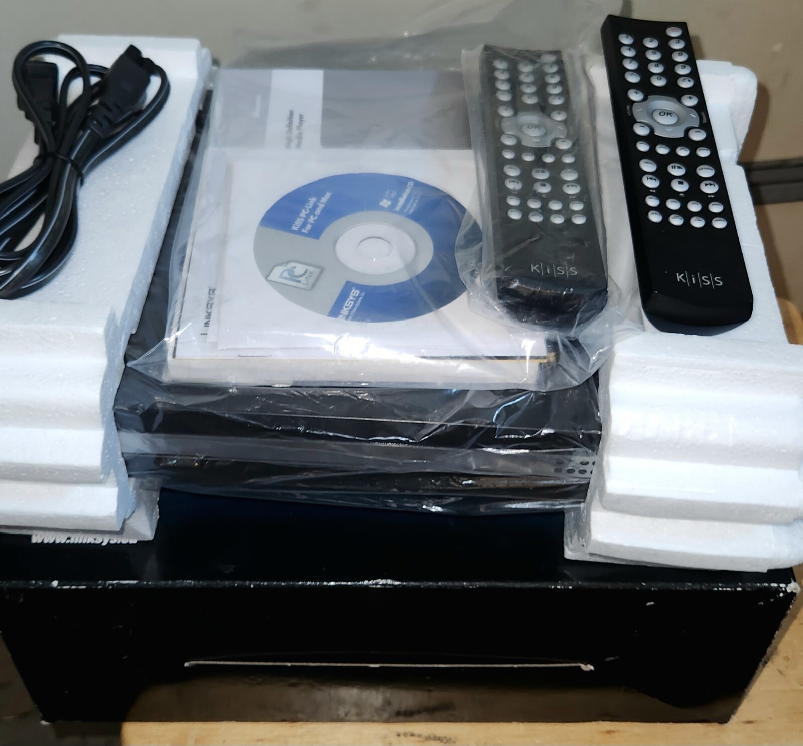 LINKSYS KISS 1600 HD MEDIA PLAYER