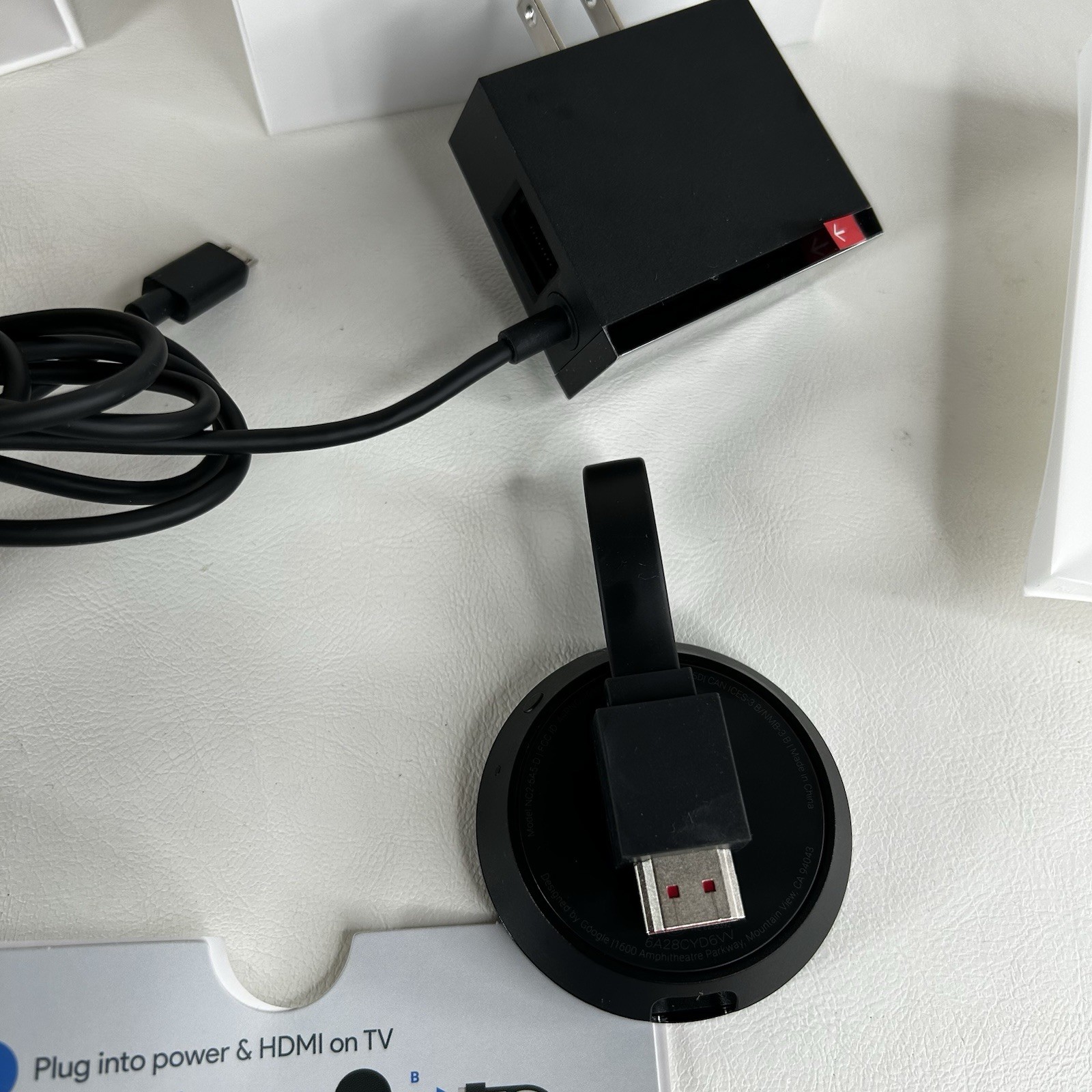 Google Chromecast Ultra 4K Digital Media Streamer – Black (GA3A00403A14)