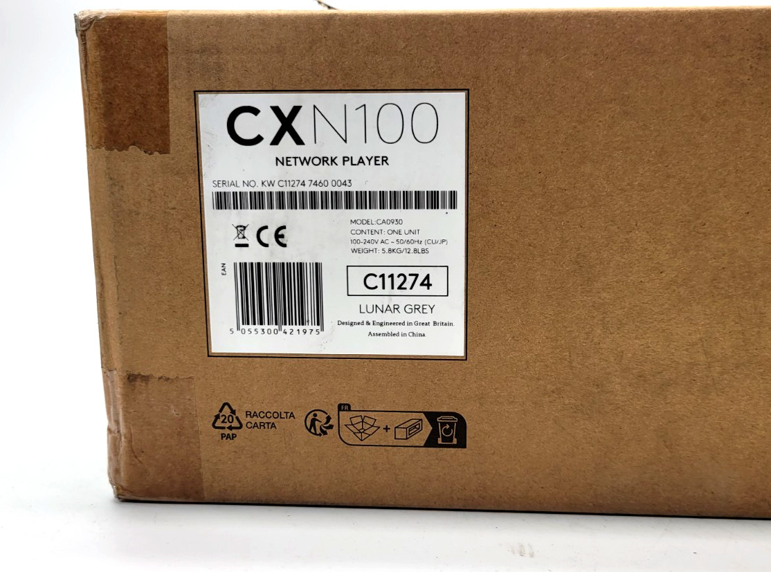 New Open-box Cambridge Audio CXN100 Network Player