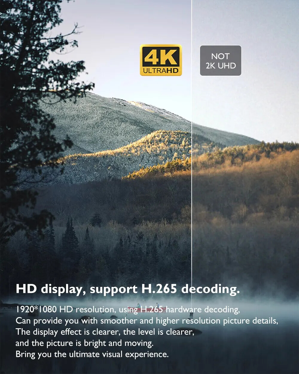 Smart TV Box Android 10.0 2GB 16GB 4K HD H.265 Media Playe 3D Play Fast 1080P