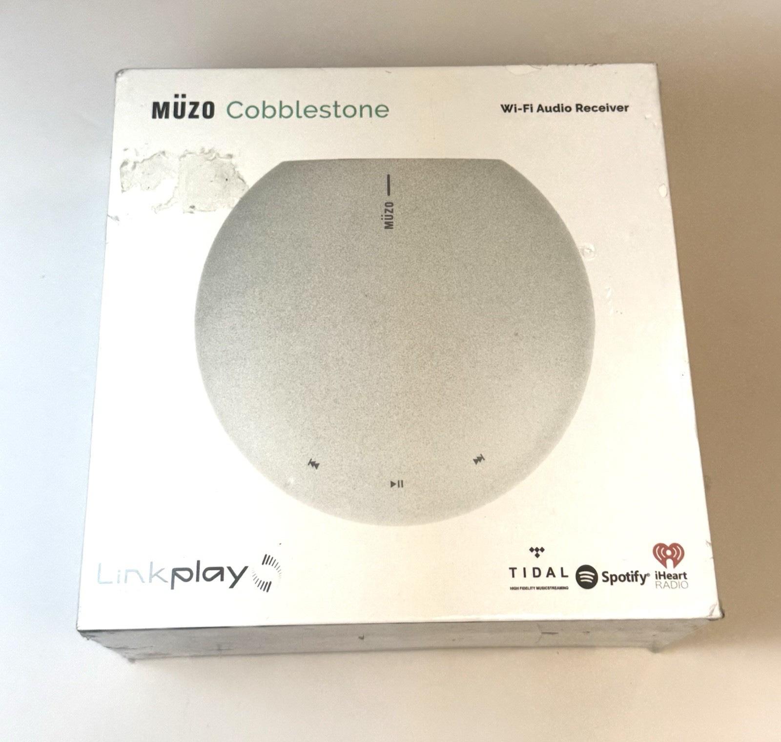 MUZO Cobblestone Wi-Fi Audio Reciver Trasmitter