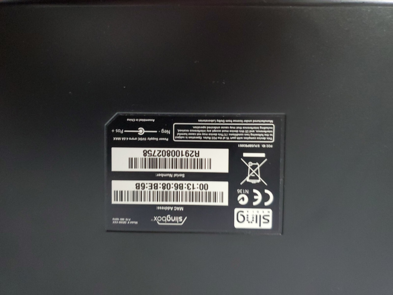 SLING MEDIA SLING BOX SB300-XXX