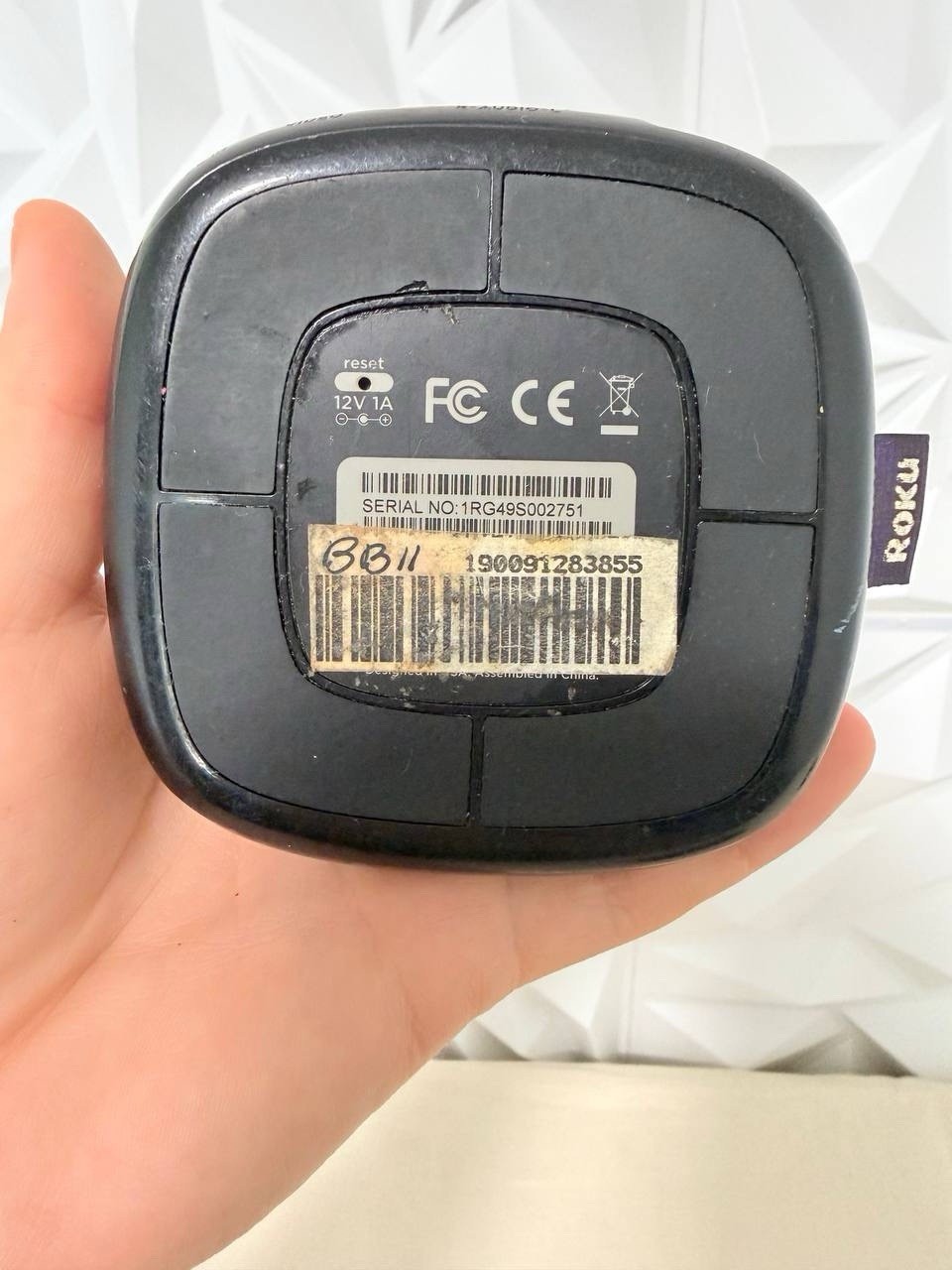Roku 2 Media Streamer Box Black HDMI Composite Video RCA