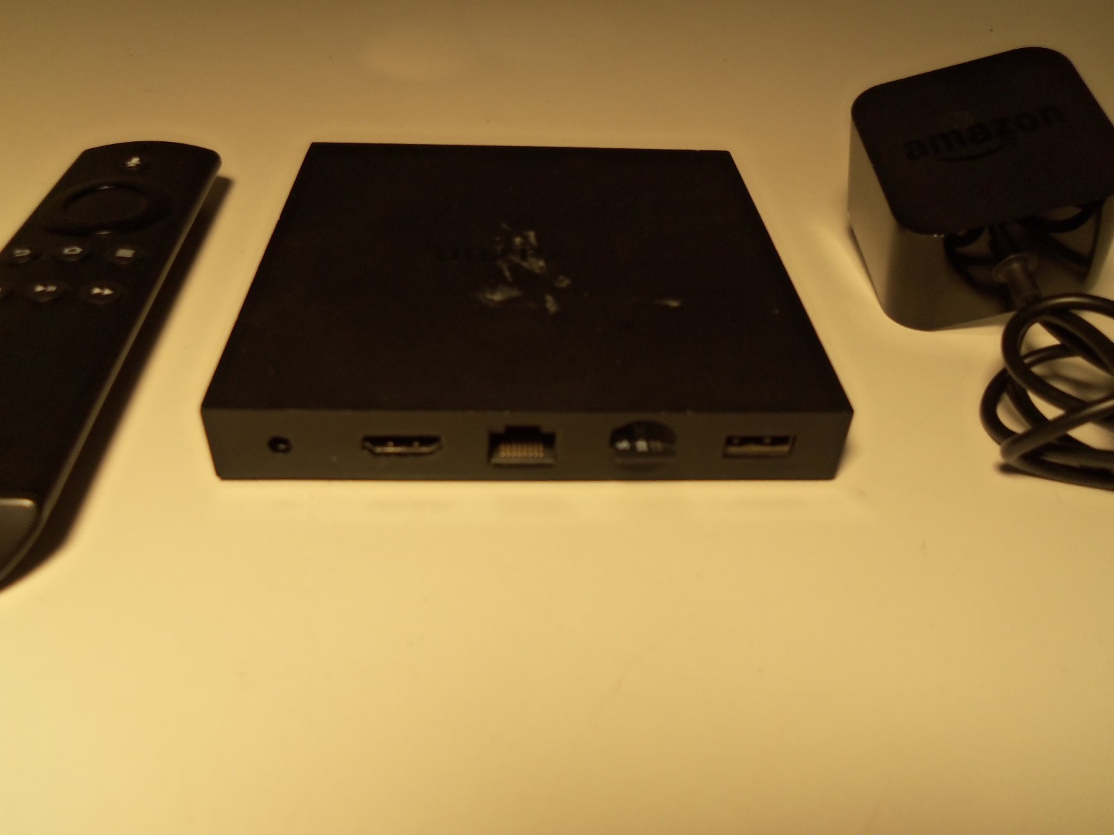 Amazon Fire TV 2nd Gen DV83YW 4K Streaming Box w/Remote Power & 32GB SD Card