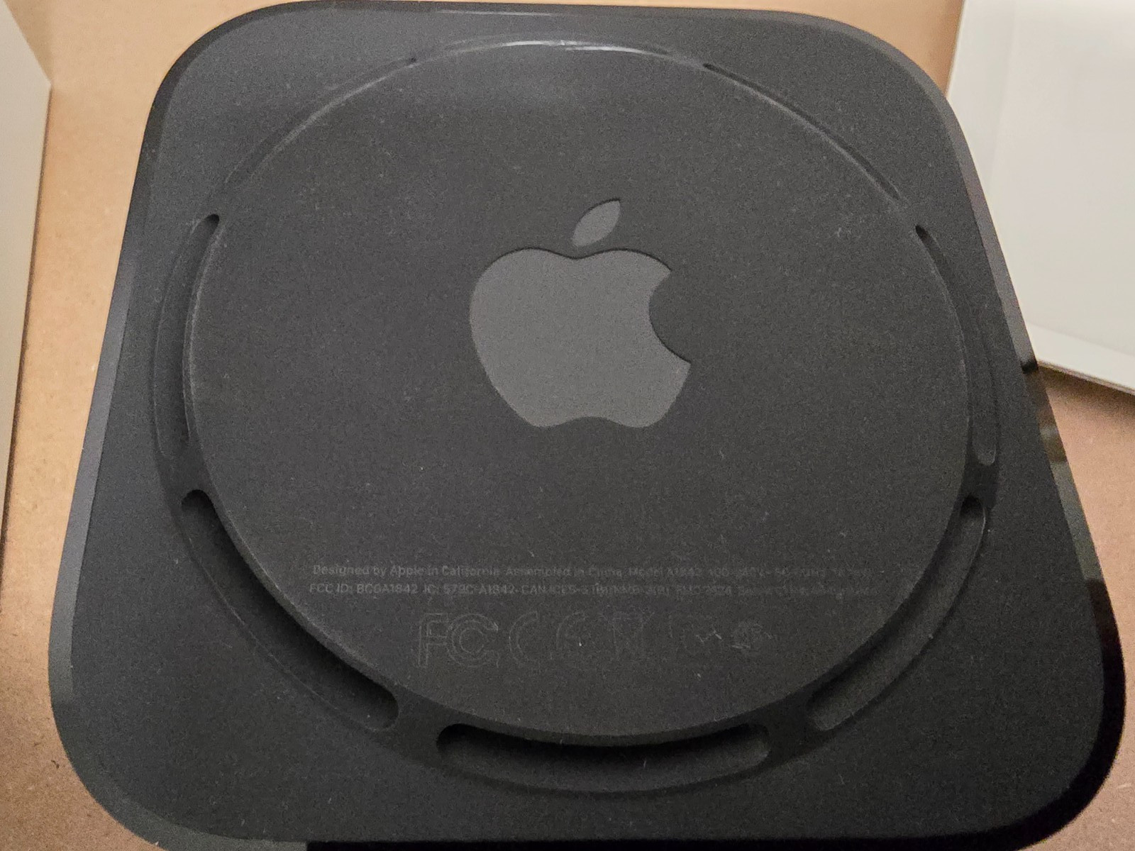 Apple TV (Model A1842) 4K HD Media Streamer (MP7P2LL/A) – Black – NOS – Open box