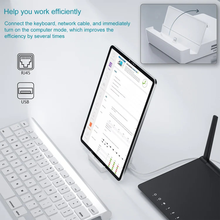THT-020-1 Multi-functional HD Display Screen Converter with Network Card Functio