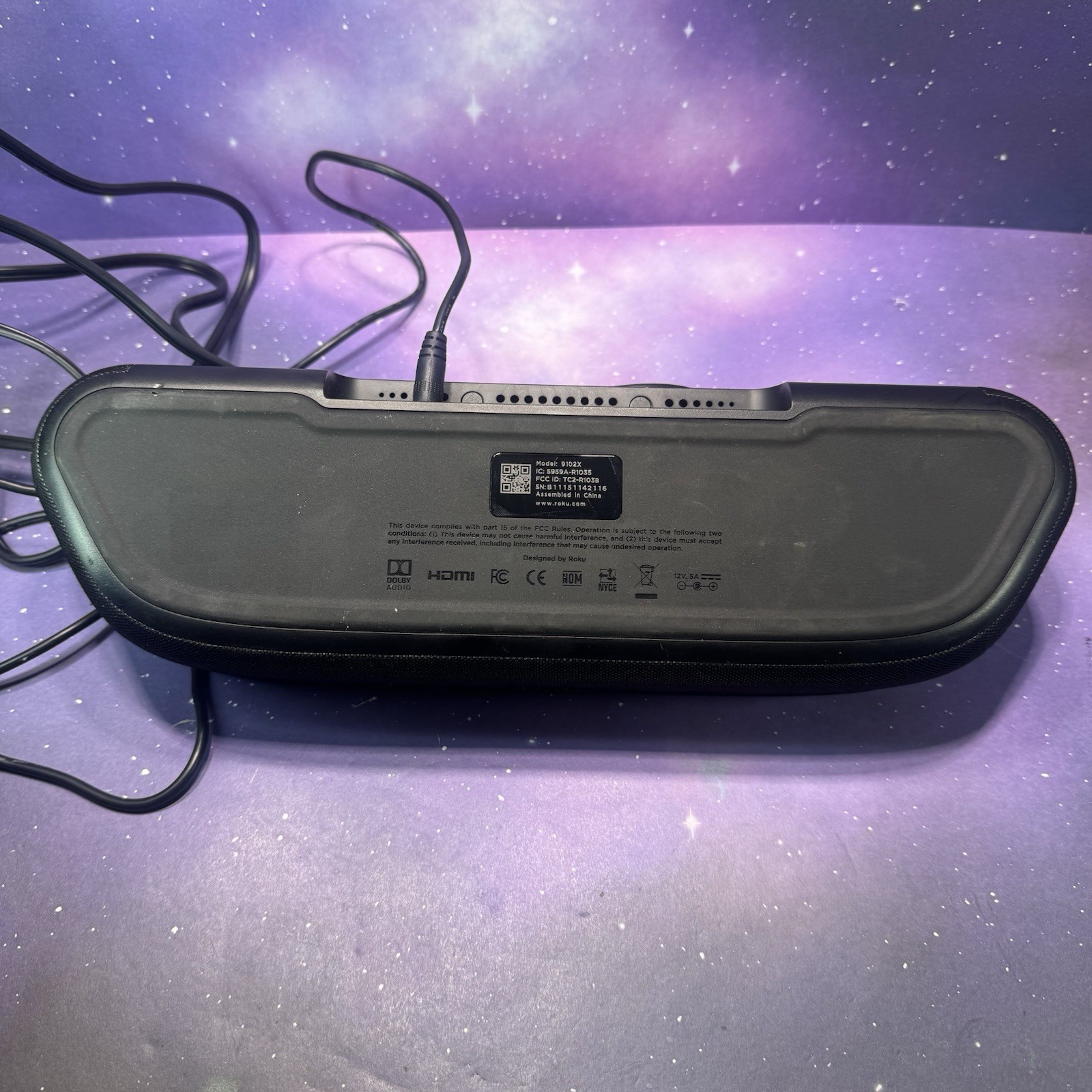 Roku Streambar 9102X 4K HDR Soundbar HDMI Dolby Audio