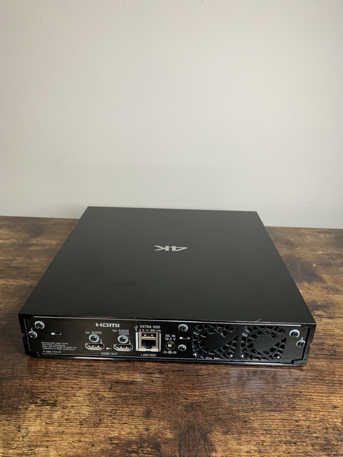 Sony FMP-X10 4K Ultra HD Media Player 1TB Streaming Video -Player Only!!!