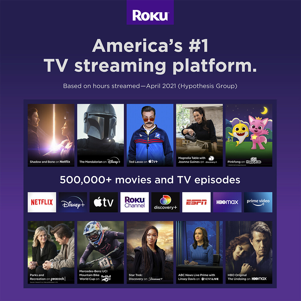 Roku 3820R2 4K Streaming Stick with Voice Remote