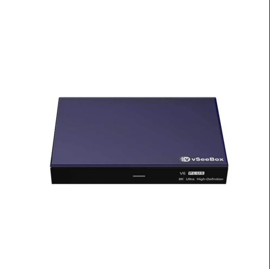vSeeBox V6 Plus 8K UHD Streaming Media Player WiFi HDMI Black
