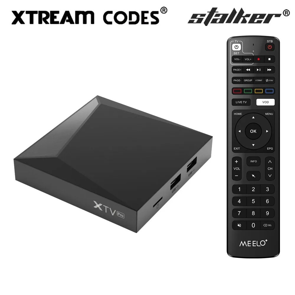 Meelo Plus XTV Android Box with Dual Band 5G WiFi SHIPS IN 24 HRS” cf Formuler