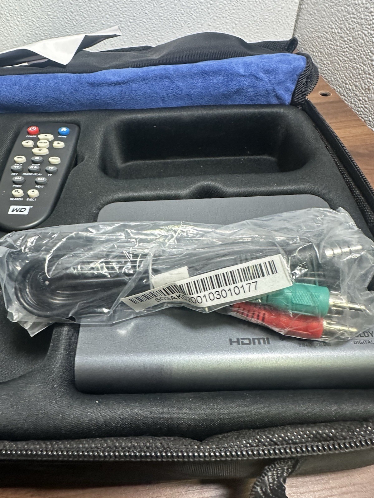 CMI Digital Media Player HDMI DTS Dolby w/ Remote Cables Case & Software