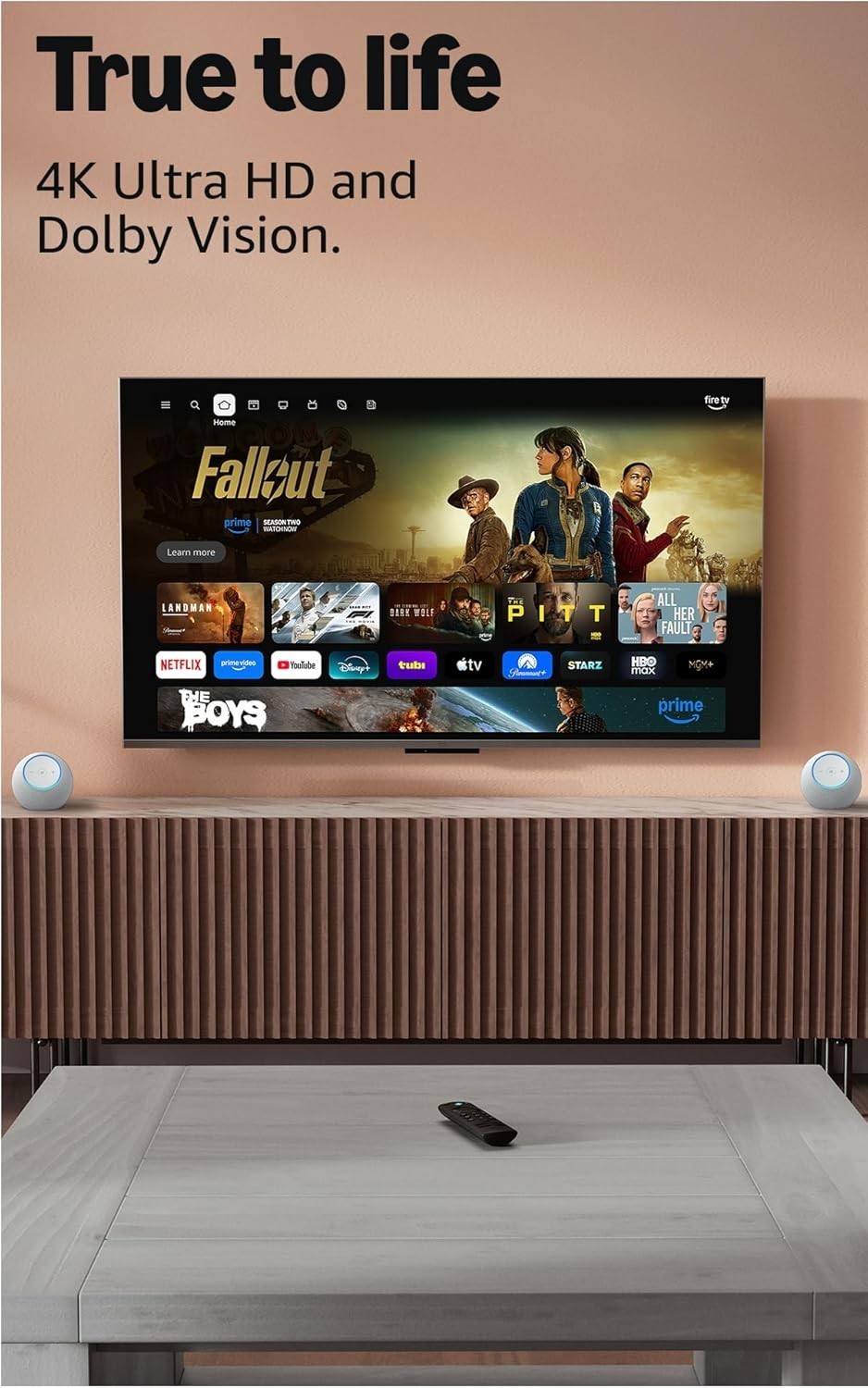 🔥NEW 2025 Amazon Fire TV Stick 4K PLUS WiFi6 UltraHD Stream w/Remote AI-Powered