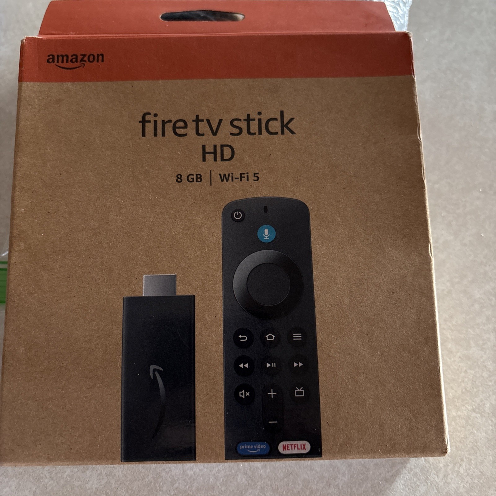 Amazon Fire TV Stick HD (newest model), free and live TV, Alexa Voice Remote