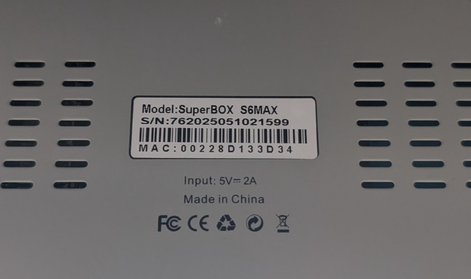 SuperBox S6 Max TV Streaming Box U-HD Smart Media Player 6K