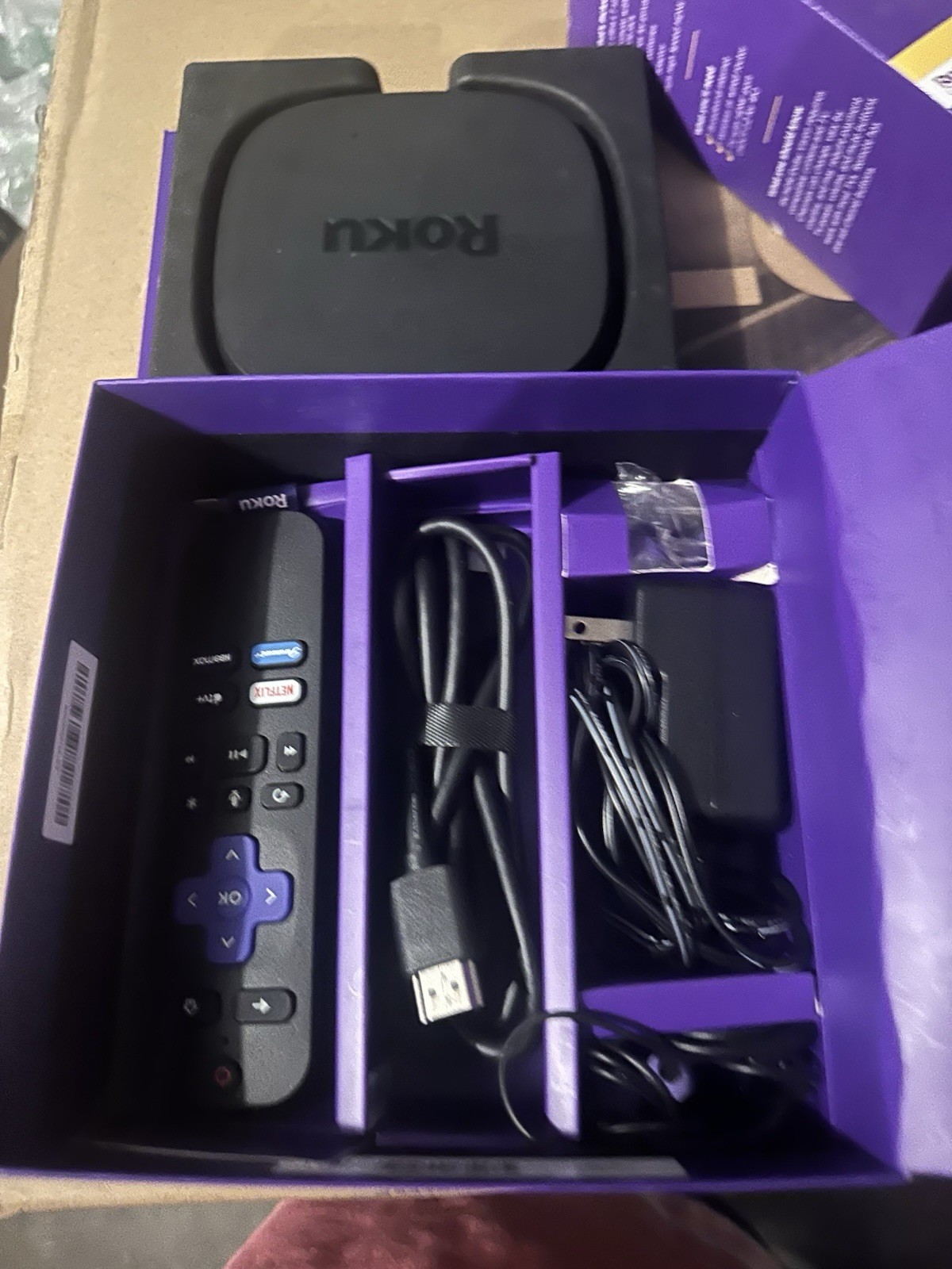 Roku Ultra LT HD/4K/HDR Dolby Vision 4-Core Streaming Media Player open box