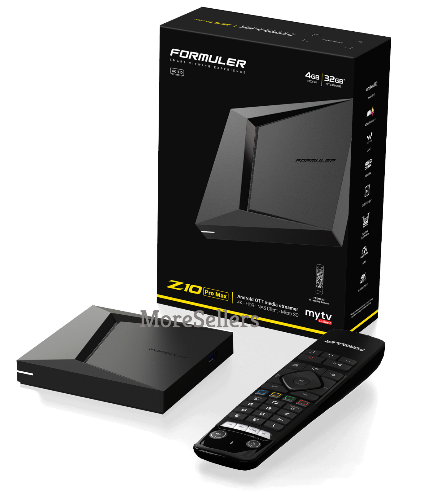 Formuler Z10 Pro Max Android 10 Dual Band 5G Gigabit LAN 4GB Ram 32GB ROM 4K