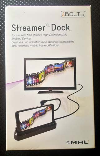 Universal Phone Streamer HDMI XL MHL HD (PC & MAC) & Charging Dock-Micro USB-NEW
