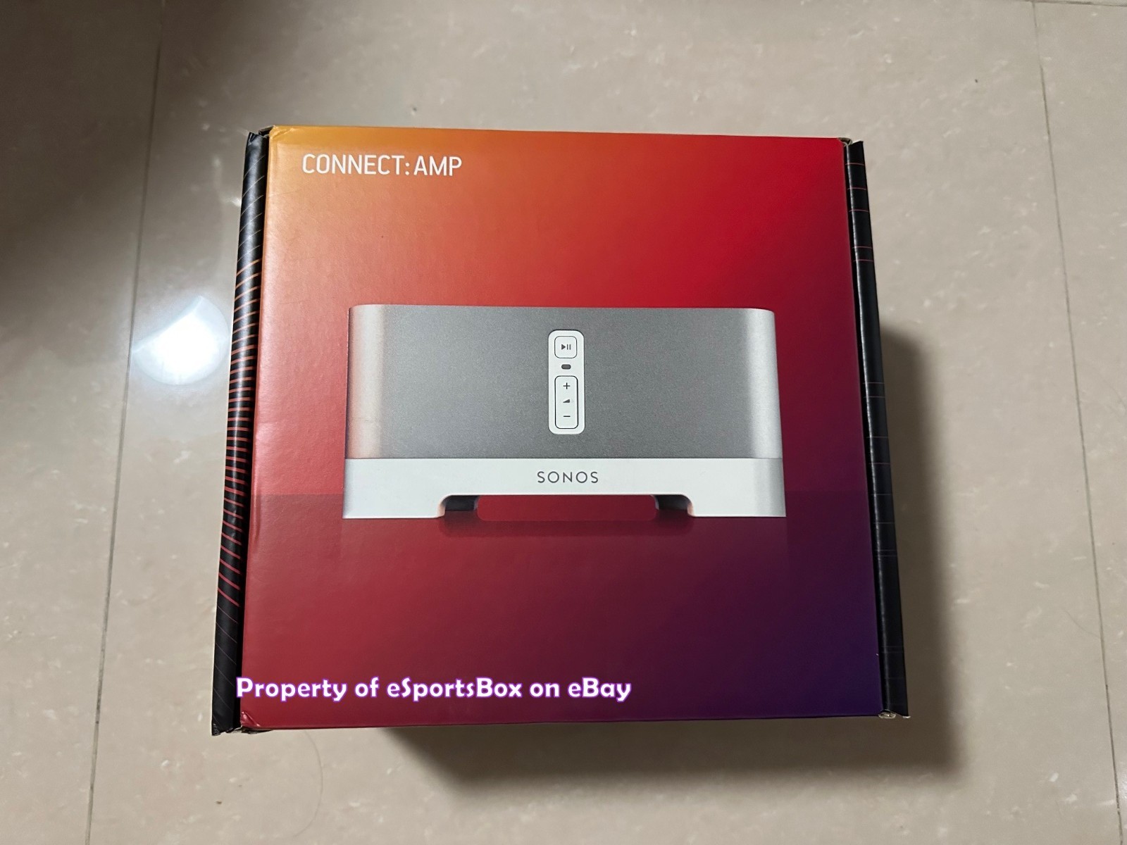 BRAND NEW Sonos Connect:Amp Digital Media Streamer – White/Gray (CTAZPUS1)
