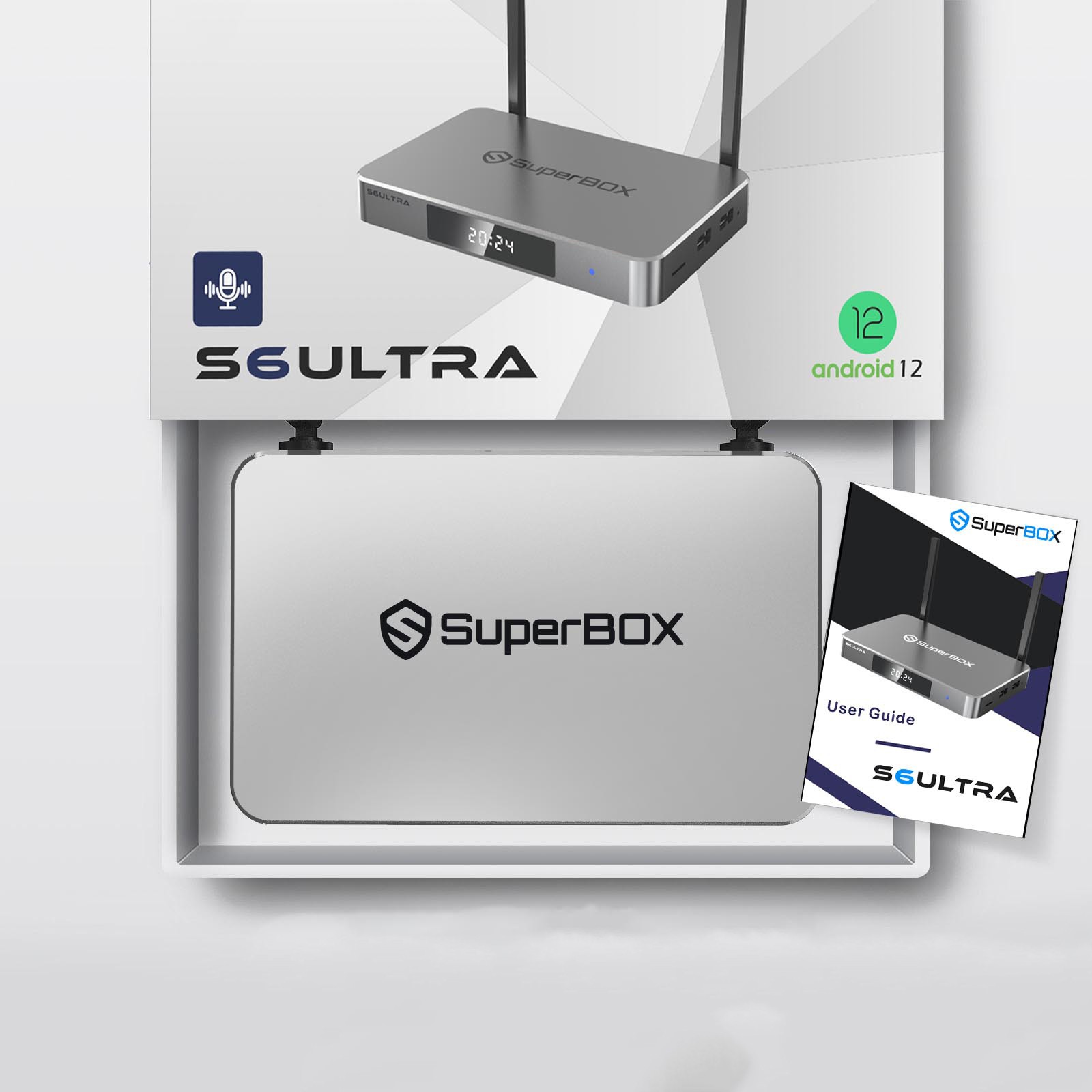 SuperBox S6 Ultra TV BOX 128GHousehold Use Authorized Reseller Can Message To Me