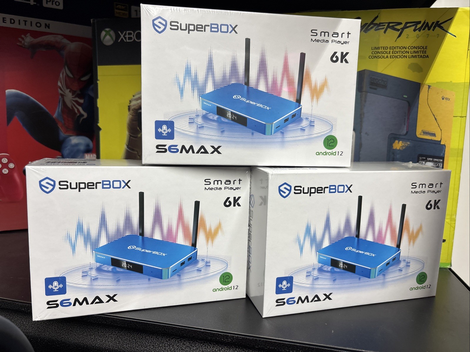 SuperBox S6 Max Streaming Media Player 6K WiFi 6